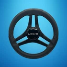Molinara Marine Steering Wheel Black Brushed Aluminum Spokes Lowe New. Price: $122.99.