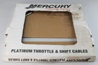 New Mercury Marine Platinum Throttle Shift Control Cable 15' 8M0082587 897979A15. Price: $40.00.