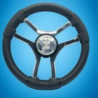 Malera Boat Steering Wheel Chrome Spokes Stingray Dome New. Price: $145.77.