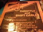 Quicksilver 34555A18 850716A18 Throttle/shift Control Cable Assembly 18FT.OEM Br New. Price: $59.55.