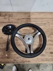 Gussi Italia Marine Steering Wheel Chrome Spokes, Soft Touch Rim, Keyed Hub New. Price: $99.99.