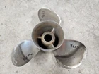 14" X 19P Mercury Stainless Propeller, 48-88440-19, Needs Hub, 4.75", P9603 For. Price: $30.00.
