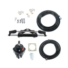 For Single Engines 350HP 26FT Tubing Hydraulic Outboard Steering Kit W/helm Pump New. Price: $514.93.