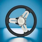 Model 15 Marine Steering Wheel Brushed Aluminum Spokes Smokercraft New. Price: $65.99.