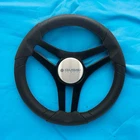 Molinara Marine Steering Wheel Black Brushed Aluminum Spokes Keyed Hub New. Price: $135.29.