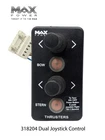 Max Power Bow/stern Thruster Dual Joystick Control 318204 - Black New. Price: $459.00.