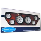 Faria KT9798 Euro Gauge Set Speed Tachometer Fuel Voltmeter Water Temp 6 White New. Price: $315.56.