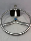 Edson C-480 Vtg 16-INCH Aluminum Marine Wheel Power Knob Tapered Shaft 5/8-3/4. Price: $425.00.