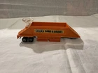 Vintage 1982 Hot Wheels Steering Rigs Bobs Sand Gravel Trailer Only No Cab Used. Price: $74.99.