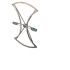 Lewmar 40" Folding Wheel Kit #89700408 New. Price: $1171.16.