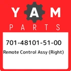 701-48101-51-00 Yamaha Remote Control Assy (right) 701481015100, New Genuine Oem. Price: $589.28.