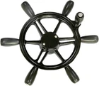 Woqi WH007 Aluminum 5-SPOKE Marine Boat Steering Wheel 13 1/2" Black New. Price: $102.57.