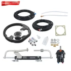 Hydraulic Outboard Steering Kit Hose 90HP Bi-directional Locking Cylinders 20FT New. Price: $337.02.