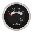 Sierra International 67019P Black Sterling, 12V System Voltmeter, 2" New. Price: $85.09.