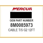 Mercury Cable T/s G2 12FT 8M0085973 Oem New. Price: $46.70.