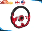 Rastp 12.8" Red Boat Carbon Steering Wheel W/ 3/4" Adapter For, Yachts, Pontoons New. Price: $42.52.