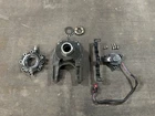 Evinrude G2 5011792 End CAP/363151 Upper Sttering BRACKET/5009680 Steer Sensor Used. Price: $400.00.