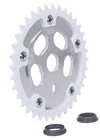 Gt 110MM Bcd Bmx Bicycle Power Disc (silver) With 36T Chainring (white) New. Price: $64.99.