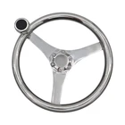 Marine City Sports Steering Wheel Stainless Steel Knob 13-1/2 Inches For Boats New. Price: $190.94.