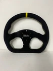 Matrix Shape Steering Wheel Universal Suede Yellow Stripe New. Price: $59.99.