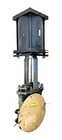 10 150# Pratt Pneumatic Air Operated Knife Gate 304SS W/parker Actuator *new*. Price: $2595.00.