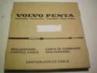 Volvo Penta #3851041 7 Foot Xact Control Cable , Free Freight New. Price: $32.95.