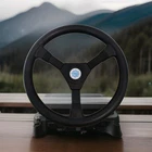 New Jndo 13 Inch Black Boat Steering Wheel Spoke 3/4 Tapered Shaft Marine. Price: $44.00.