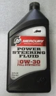 B16 Mercury 92-858077K01 Power Steering Fluid 0W-30 Oem New Factory Boat Parts. Price: $18.16.
