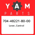 704-48221-B0-00 Yamaha Lever, Control 70448221B000, New Genuine Oem Part. Price: $157.74.