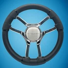 Malera Boat Steering Wheel Chrome Spokes Manitou Star New. Price: $145.77.