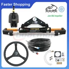 Boat Hydraulic Steering System Kit Marine Outboard Engine Up 100-300HP 13 Wheel New. Price: $479.88.