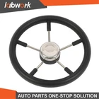 Labwork 5 Spoke Boat Marine Destroyer Steering Wheel 13-7/8" With Pu Foam Black New. Price: $34.27.