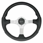 Uflex Usa Inc. 61813P Nisida-b/s Steering Wheel With Black Grip/silver Spokes New. Price: $274.29.