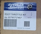 Evinrude Brp 0767747 Bulkhead Mount Icon Foot Throttle Nos Mqts New. Price: $250.00.