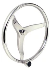 Seachoice S/s Sports Steering Wheel With Turning Knob New. Price: $227.51.
