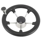 Novelbee 11-1/2 Inch Stainless Steel 5 Spoke Boat Marine Destroyer Steering New. Price: $79.36.
