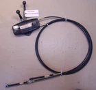 Rblt Evinrude Simplex Johnson Two 2 Handle Control Box, New 14 & 13' Cables #15A Remanufactured. Price: $199.50.