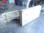 Vintage Spar Marine Wood Block Outboard Motor Bracket 20 H.p. Max Canada Mount Used. Price: $100.00.