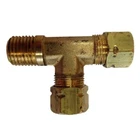 Uflex Male Run Tee Fitting 3/8" Tube X1/4" Npt #171CA-6-4 New. Price: $46.04.