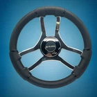 Malera Boat Steering Wheel Chrome Spokes Abs Dome - Gussi Center New. Price: $191.50.