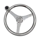 Marine City Sports Steering Wheel Stainless Steel Knob 13-1/2 Inches For Boats New. Price: $190.94.