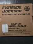 Johnson Evinrude 173110 Omc Throttle Shift Control Cable Set 10FT 10' Marine Two New. Price: $80.00.