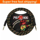 Pig Hog PCH10RA "rasta Stripes" Instrument Cable 10FT Lifetime Warranty! - New. Price: $19.90.