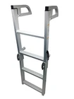 Pactrade Marine Pontoon Boat Folding Boarding 4-STEP Ladder Aluminum New. Price: $117.95.