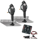 Lenco 9"X9" Standard Trim Tab Kit W/led Indicator Switch 12V TT9X9I Boat New. Price: $1063.38.