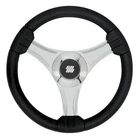 Uflex Usa 65277N Tavolara 13.8" Black Polyurethane Steering New. Price: $55.50.