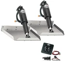 Lenco 12"X12" Edgemount Trim Tab Kit Standard Tactile Switch 12V 15106-102 New. Price: $1061.48.