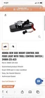 New Oem Honda Side Mount Control Box Four Light With Troll Switch. Price: $325.00.