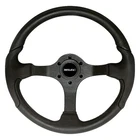 Uflex Usa Nisida 13-4/5" Dia. Black Pu Coated Stainless Steel Steering Wheel New. Price: $202.46.
