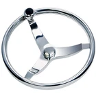Schmitt Marine Vision Fx Model 714 - 13.5" Wheel W/knob & Finger Grip 3/4" Tap New. Price: $191.99.